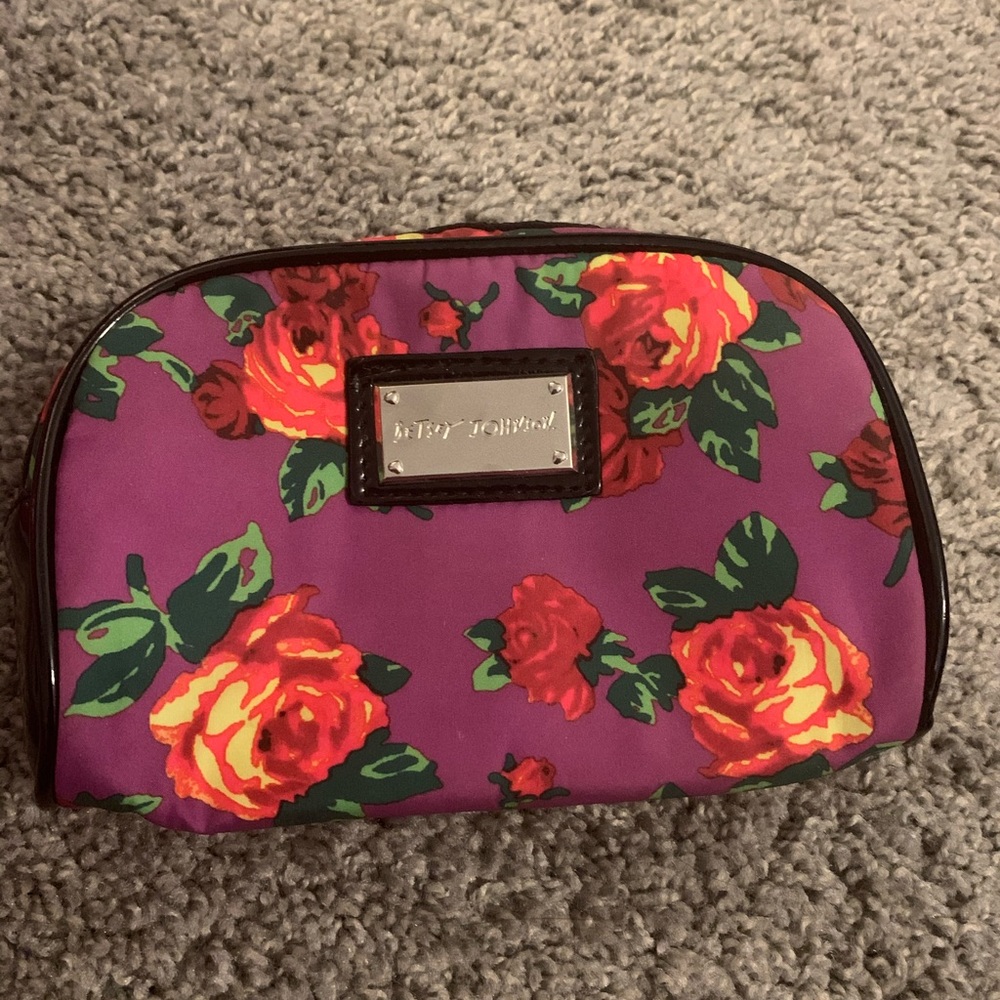 Betsey Johnson makeup bag